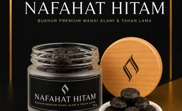 Bukhur Nafahat Hitam: Aroma Mewah Timur Tengah