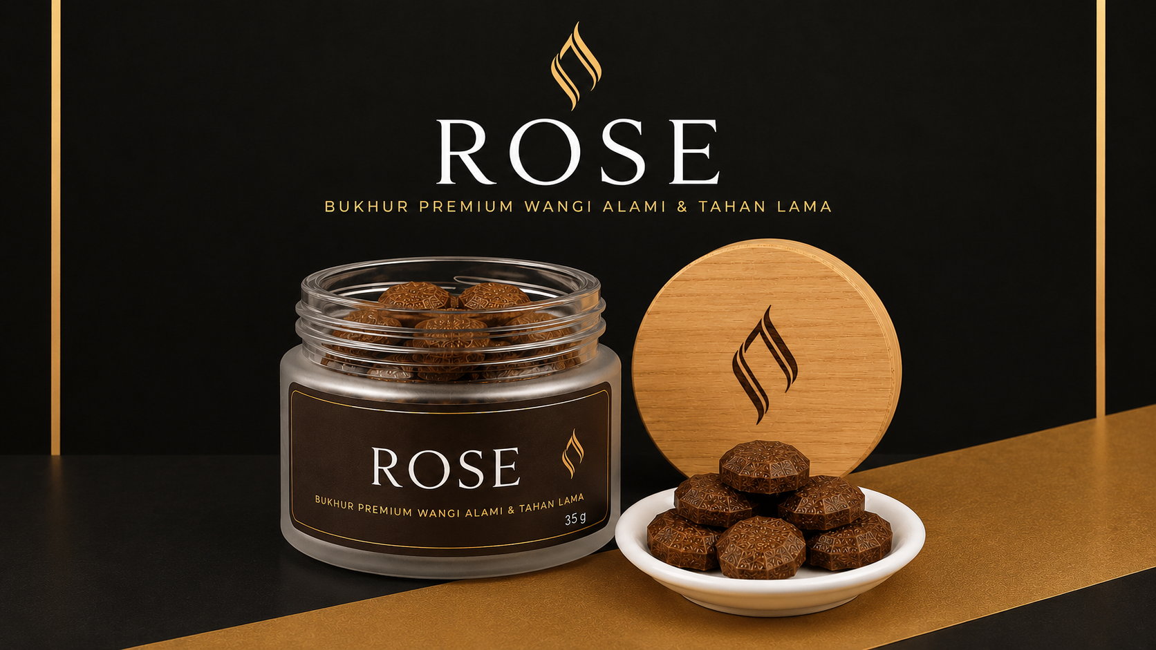 Bukhur Rose Premium, Pesona Wangi Mawar Timur Tengah yang Elegan